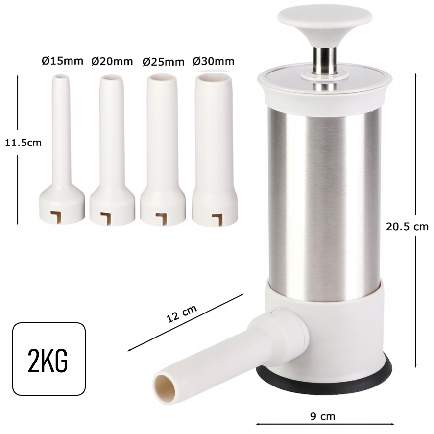 NADZIEWARKA DO KIEŁBASY Elitehoff Sousage maker 2KG EAN (GTIN) 5907768762827