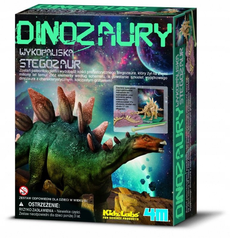 ZESTAW NAUKOWY WYKOPALISKA - STEGOZAUR