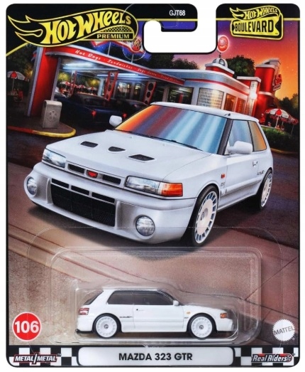HOT WHEELS Premium Boulevard Mazda 323 GTR Car #106