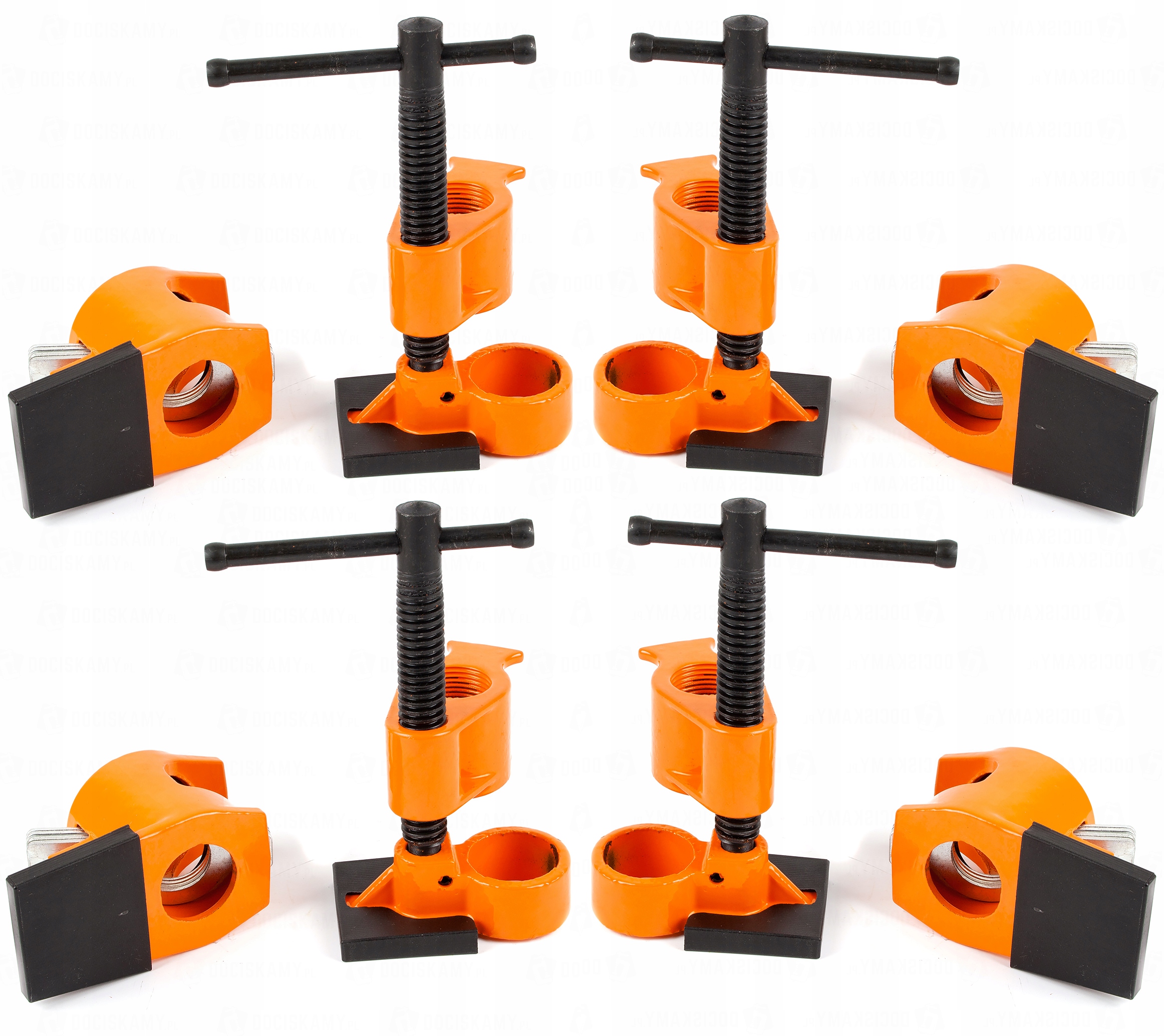 

4x Ścisk rurowy 3/4'' Stolarski do klejenia blatów