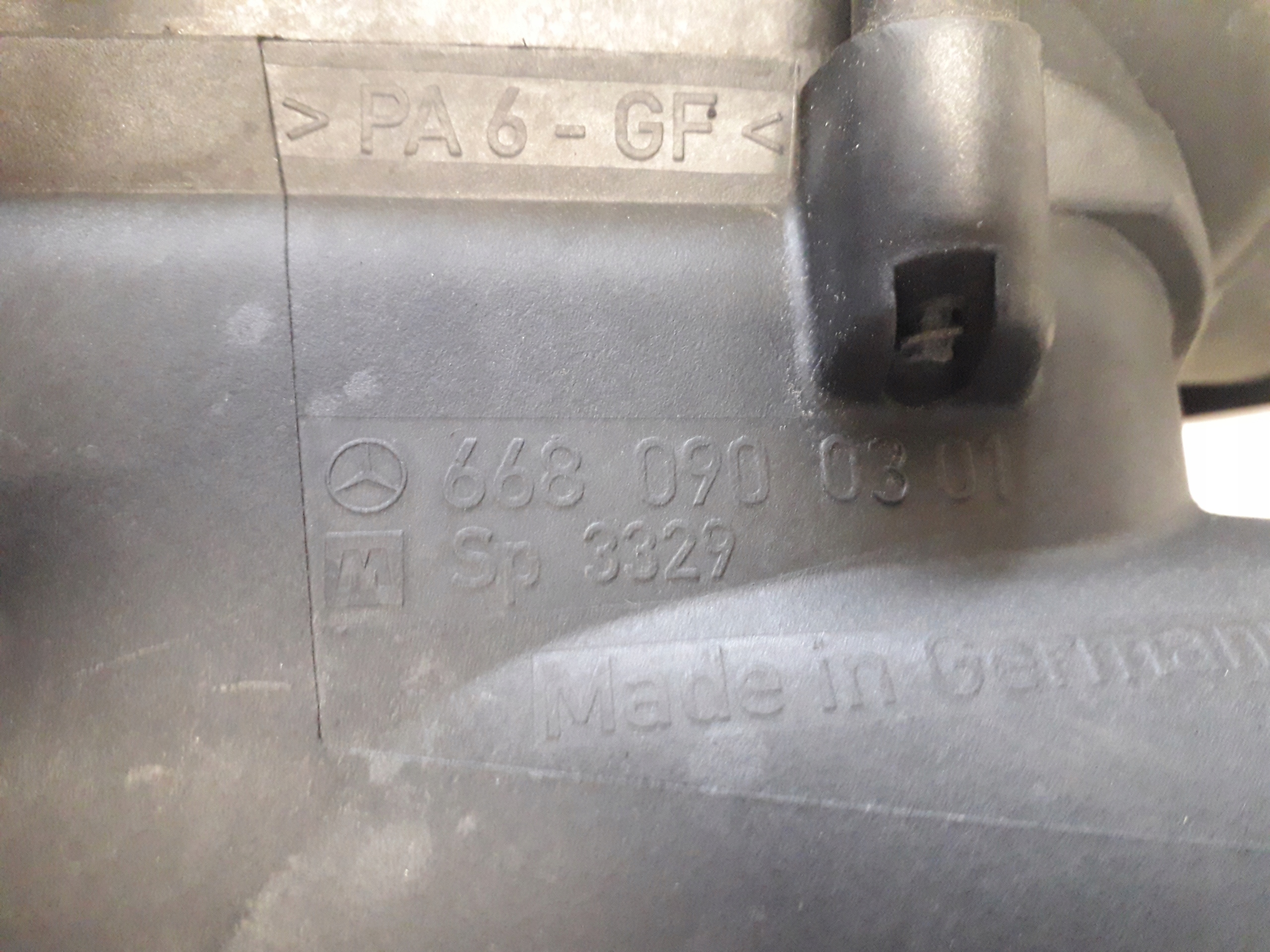 MERCEDES a класс W168 1.7 CDI коллектор Впускный впускной 6680900301