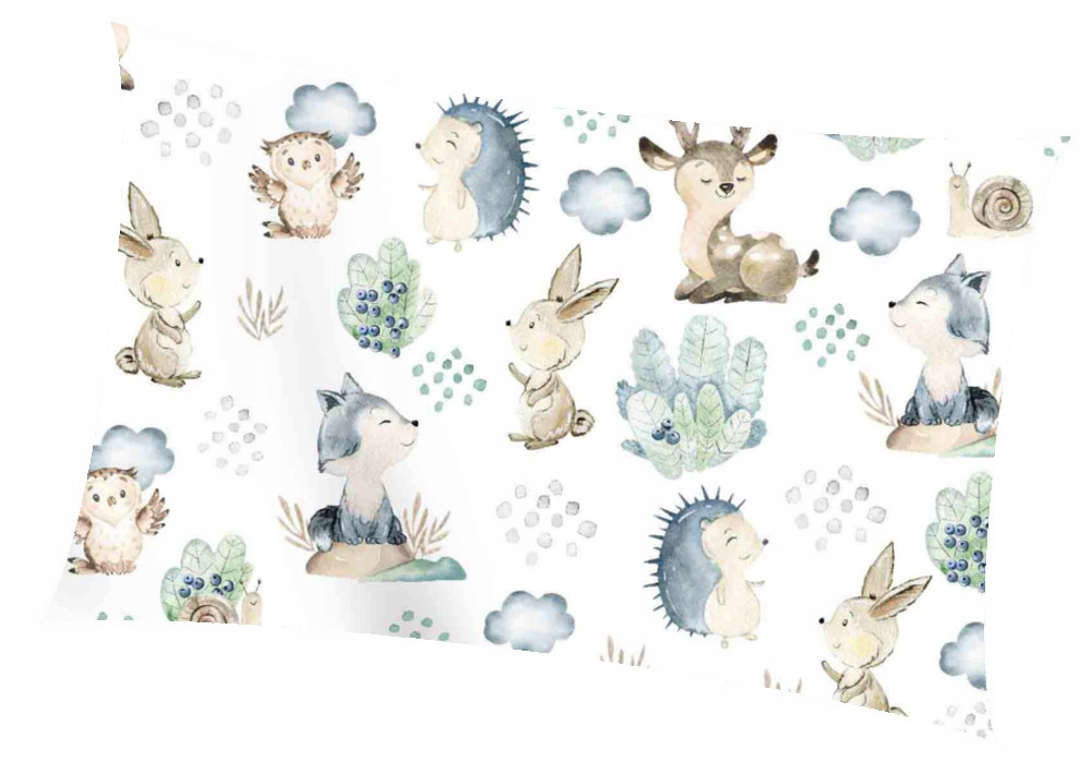 Poszewka bawełna bawełniana jasiek 40x60 014las