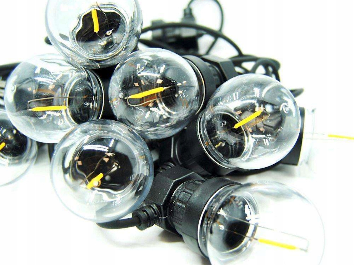 

Girlanda Ogrodowa 7,5m 10 szt Warm Led 230V Loft