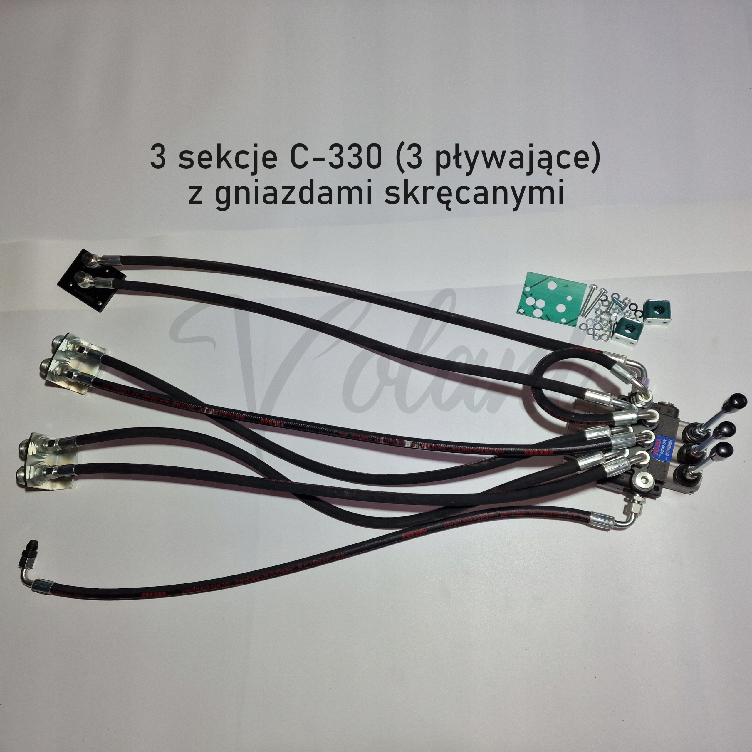 3 Sekční Vnější Plovoucí Rozdělovač C-330 3, Hydraulická Sekce