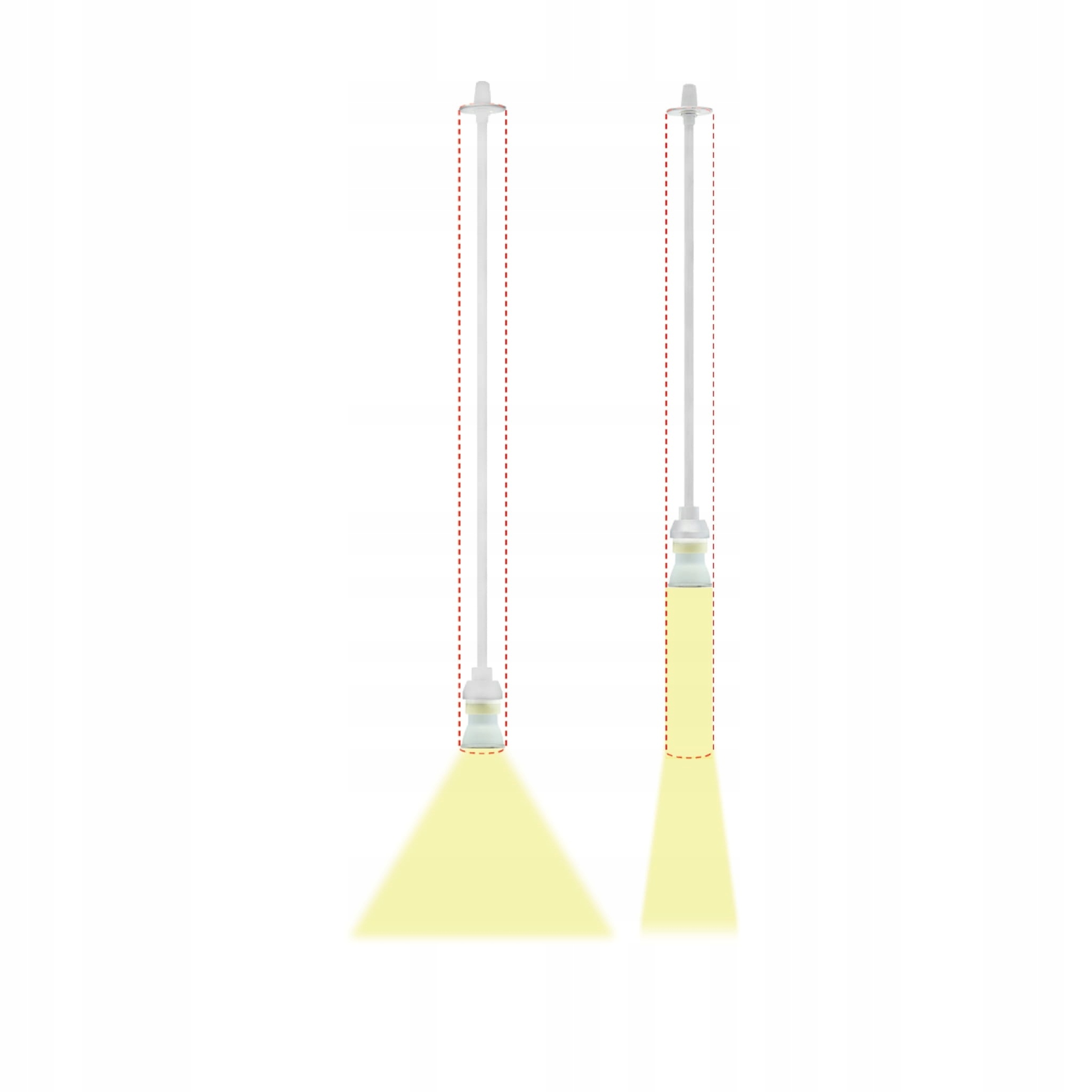 Reflektor szynowy MR11 3FAZY SLIM regulowany biały Długość 50 m