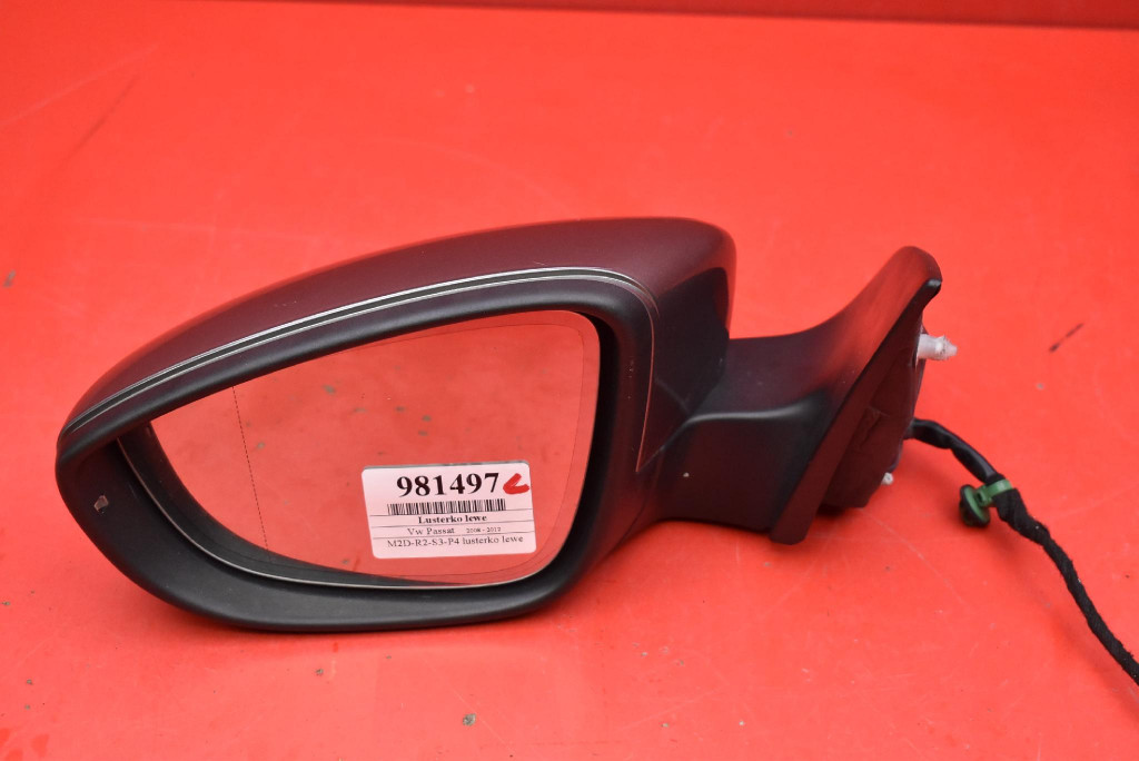 mirror left LC8Y EU 012522 VW PASSAT CC 08-12 6 PIN