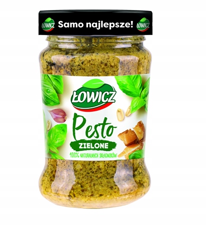 Łowicz Pesto zelené 6 x 180 g