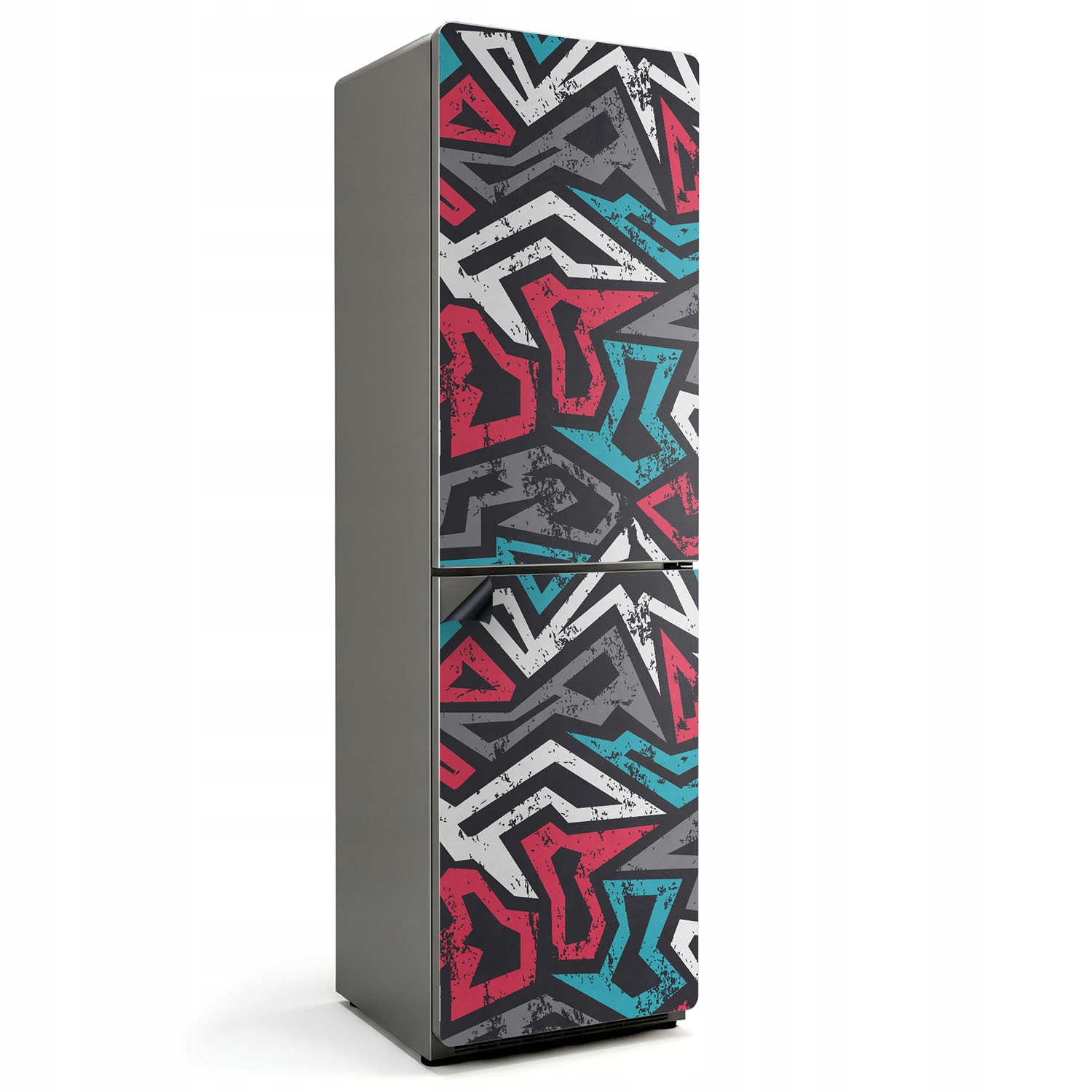Magnetická podložka do kuchyně na ledničku Dynamické geometrické vzory 60x205