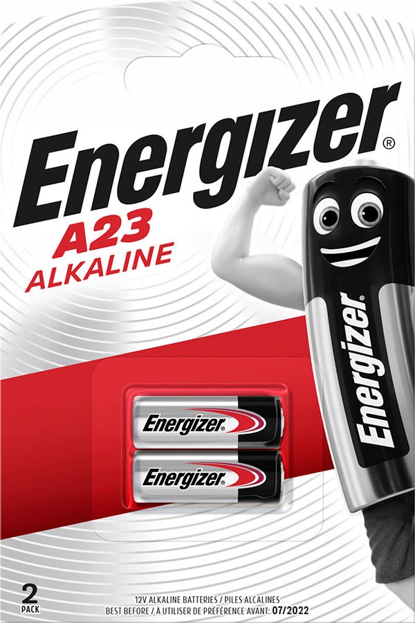 39-032 Energizer Bateria Specjalistyczna Alkaliczna E23A Blister 2 szt.