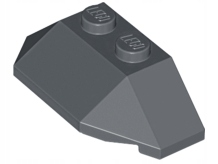 

Lego 47759 Skos Klin 2x4 szary ciemny Nowy (2g)