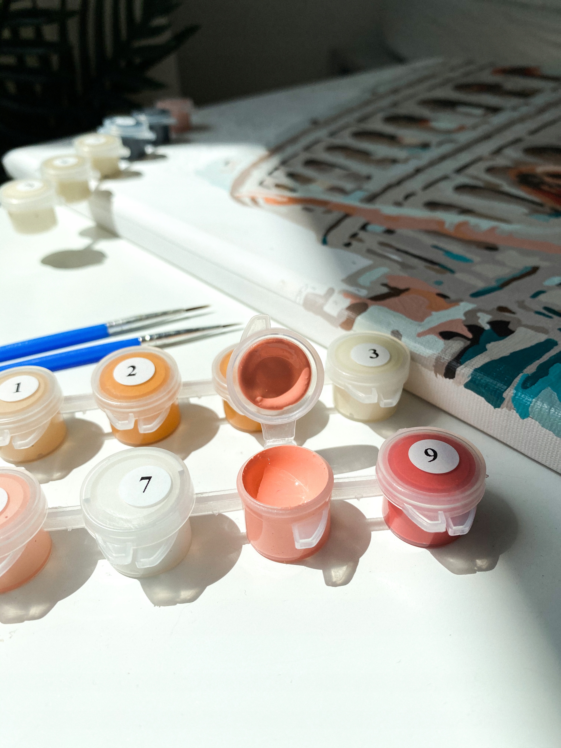 Malowanie po numerach Paint it! Rajd 40x50 cm Temat zwierzęta