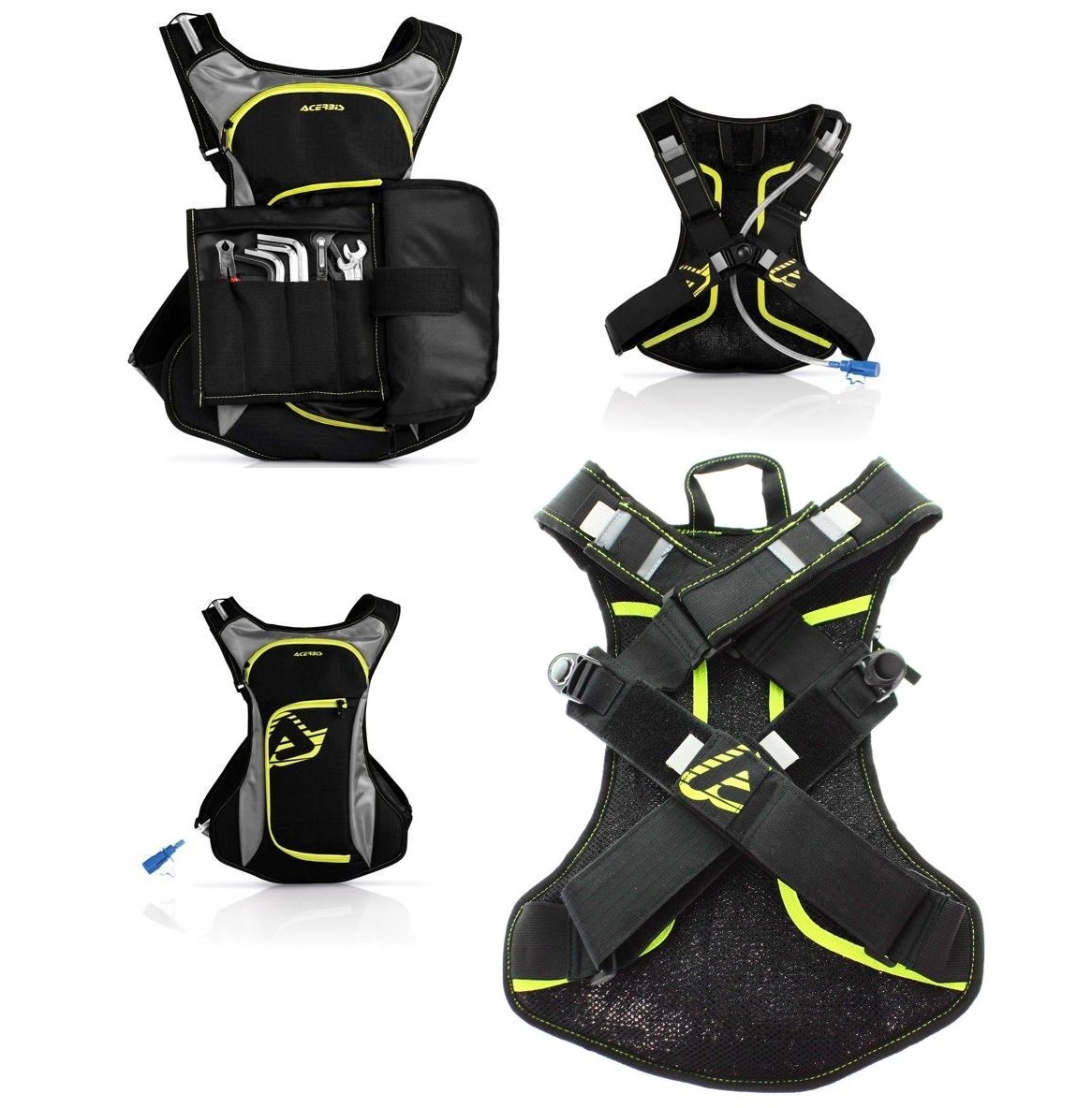 Plecak motocyklowy ACERBIS ACQUA CAMELBAG do CROSS ENDURO / poj. 3L CZARNY EAN (GTIN) 8052796003804