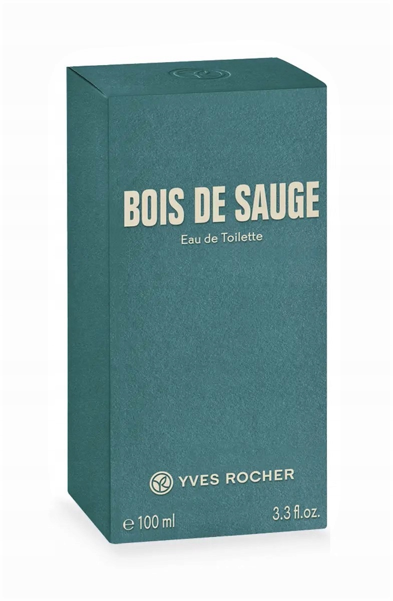 Woda toaletowa Bois de Sauge Yves Rocher 100 ml Pognieciony Kartonik