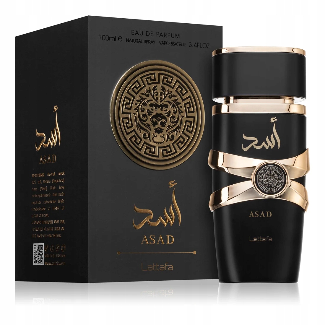 Lattafa Asad Men Eau De Parfum – parfémovaná voda pro muže 100 ml