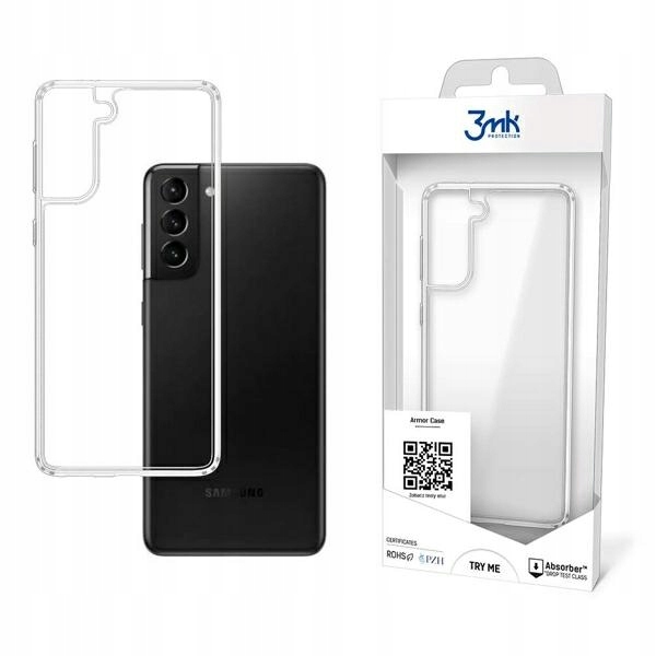 Obudowa 3MK do Samsung Galaxy S21 (G991) Armor Case przezroczysta