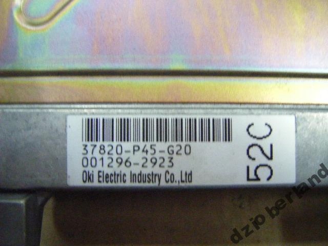 HONDA ACCORD KOMPUTER SILNIKA 37820-P45-G20