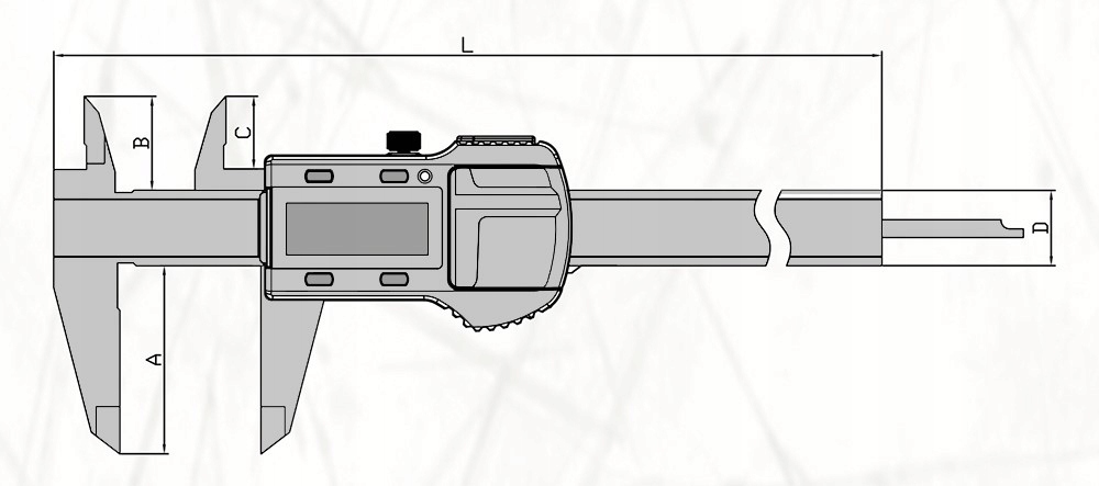 SUWMIARKA ELEKTRONICZNA MAUa-E IP54 300 x 60 0.01 Marka Gimex
