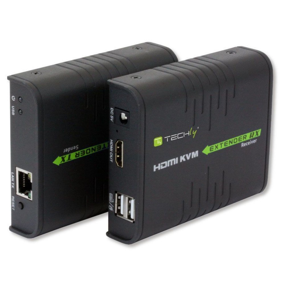 Extender Hdmi Usb po skrętce Cat.5/5e/6 120m