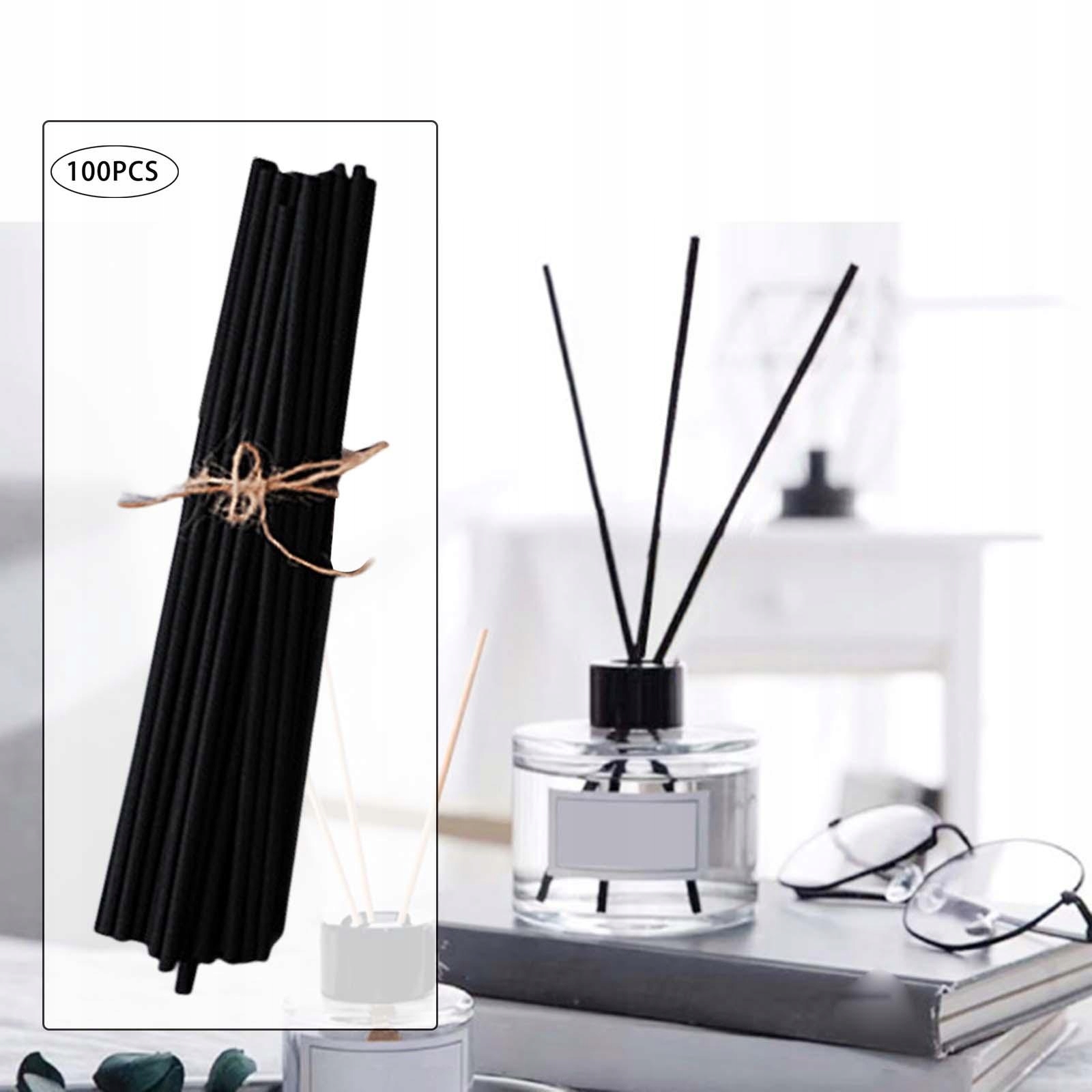 100Pcs Reed Diffuser Sticks Reed Diffuser Replacement Sticks for Black EAN (GTIN) 0791701308044