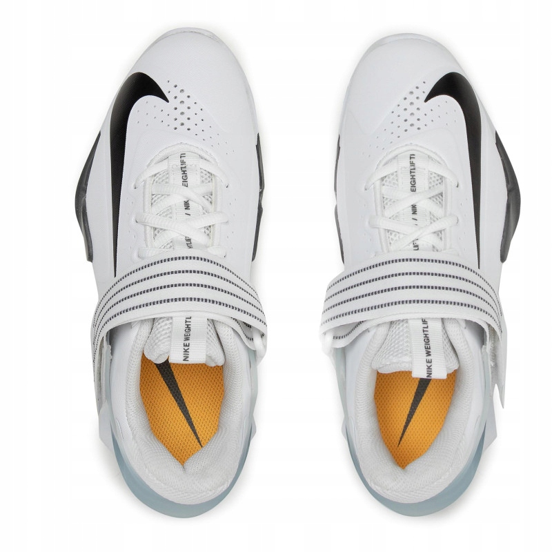 BUTY DO PODNOSZENIA CIĘŻARÓW NIKE SAVALEOS SPORTOWE TRENINGOWE BIAŁE 46 Rozmiar 46