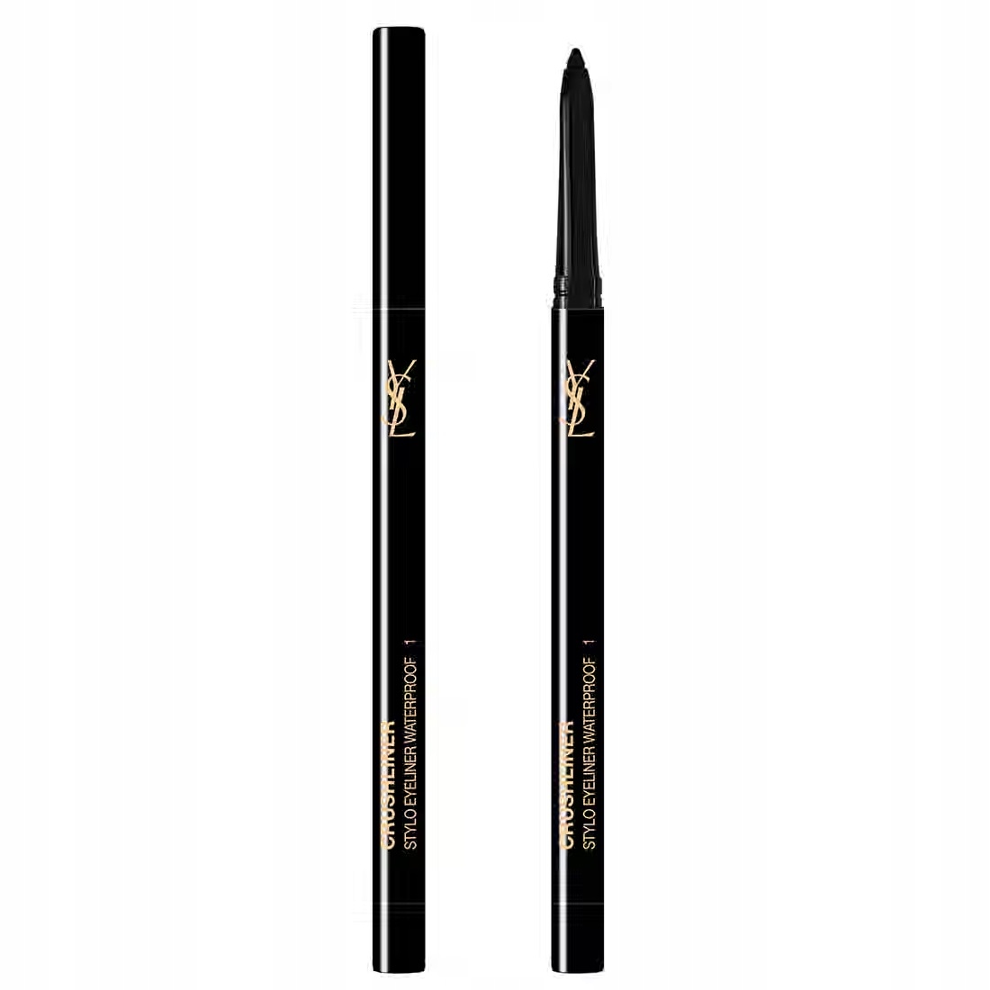 Yves Saint Laurent Crushliner Stylo Voděodolná Oční Linka 01 Noir Intense