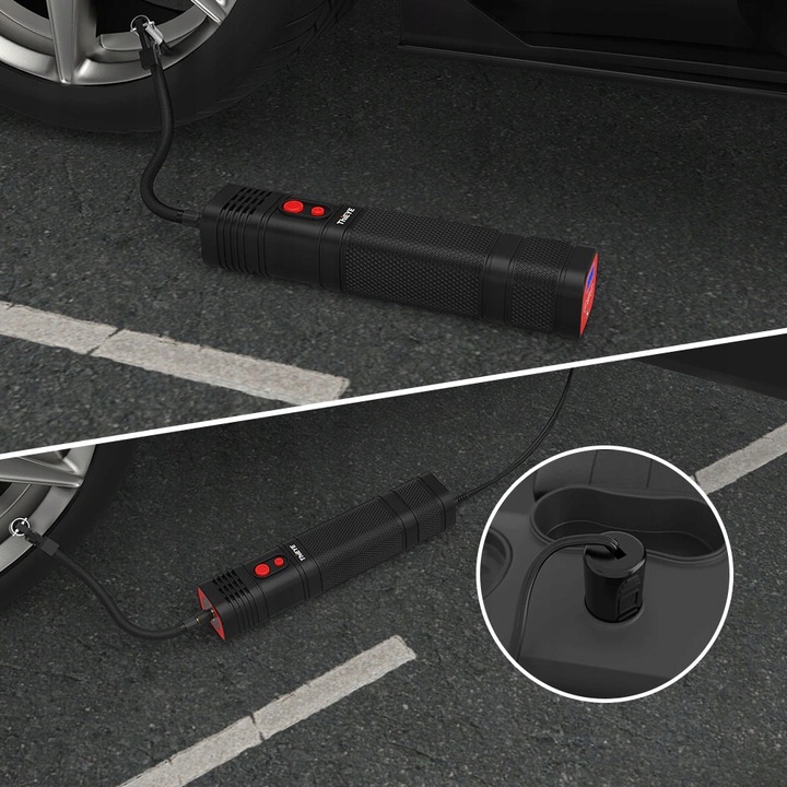 KOMPRESOR SAMOCHODOWY Pompka Bezprzewodowa Rower Marka Utrai