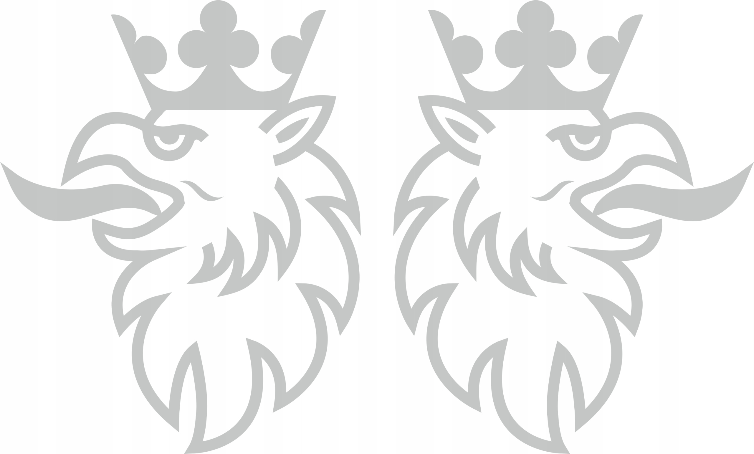 Naklejki na kabine, boczne okienka, Gryf 2d, Scania