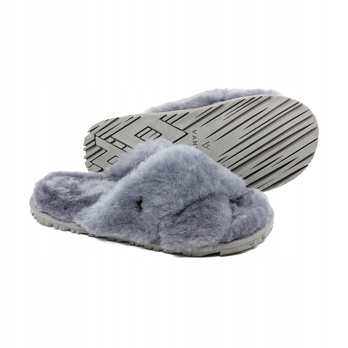 Dámské pantofle Horalské Pantofle Loutky Vlněné teplé Popelavé vel 40