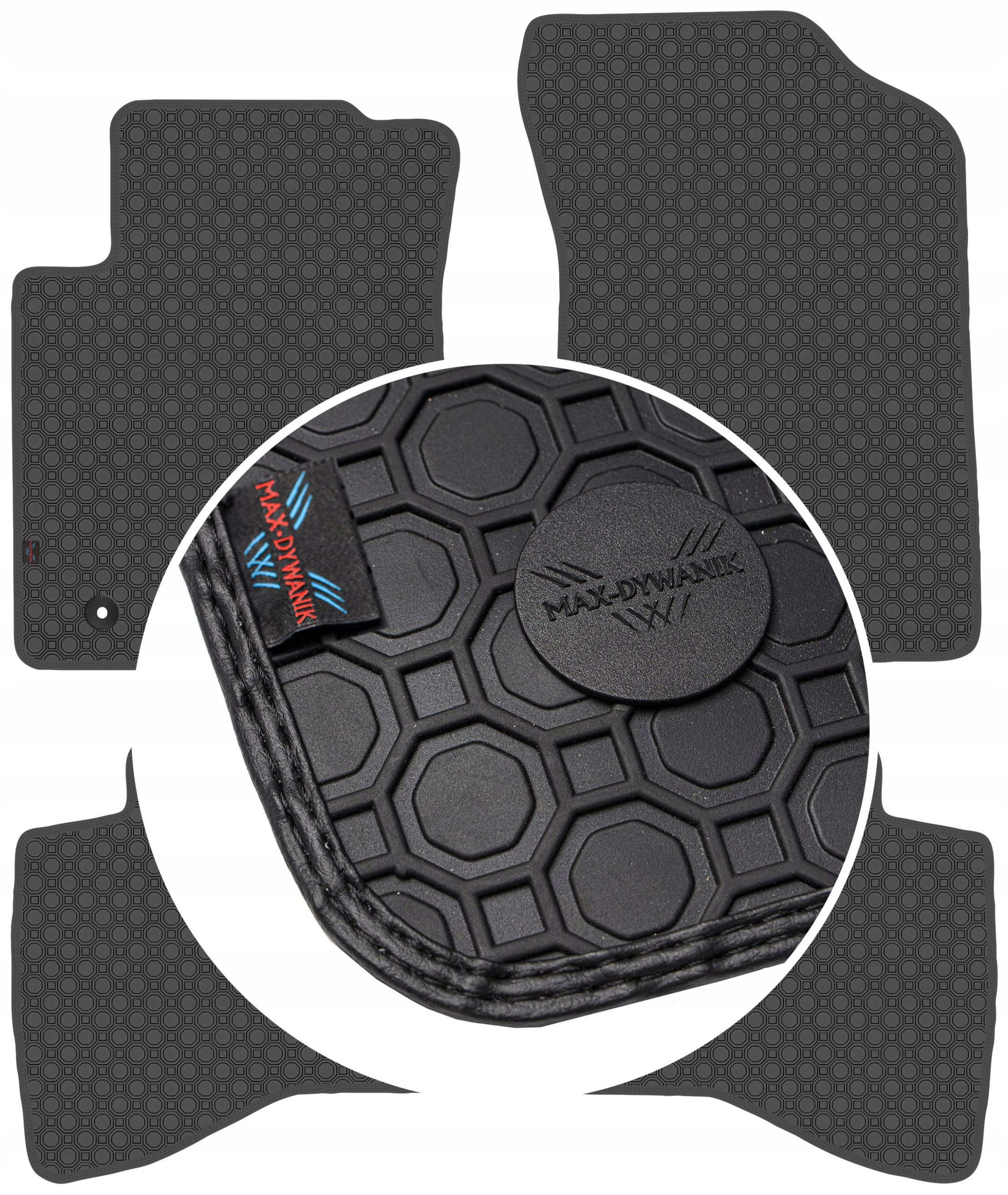 Toyota Aygo II 2014 Čierne koberčeky