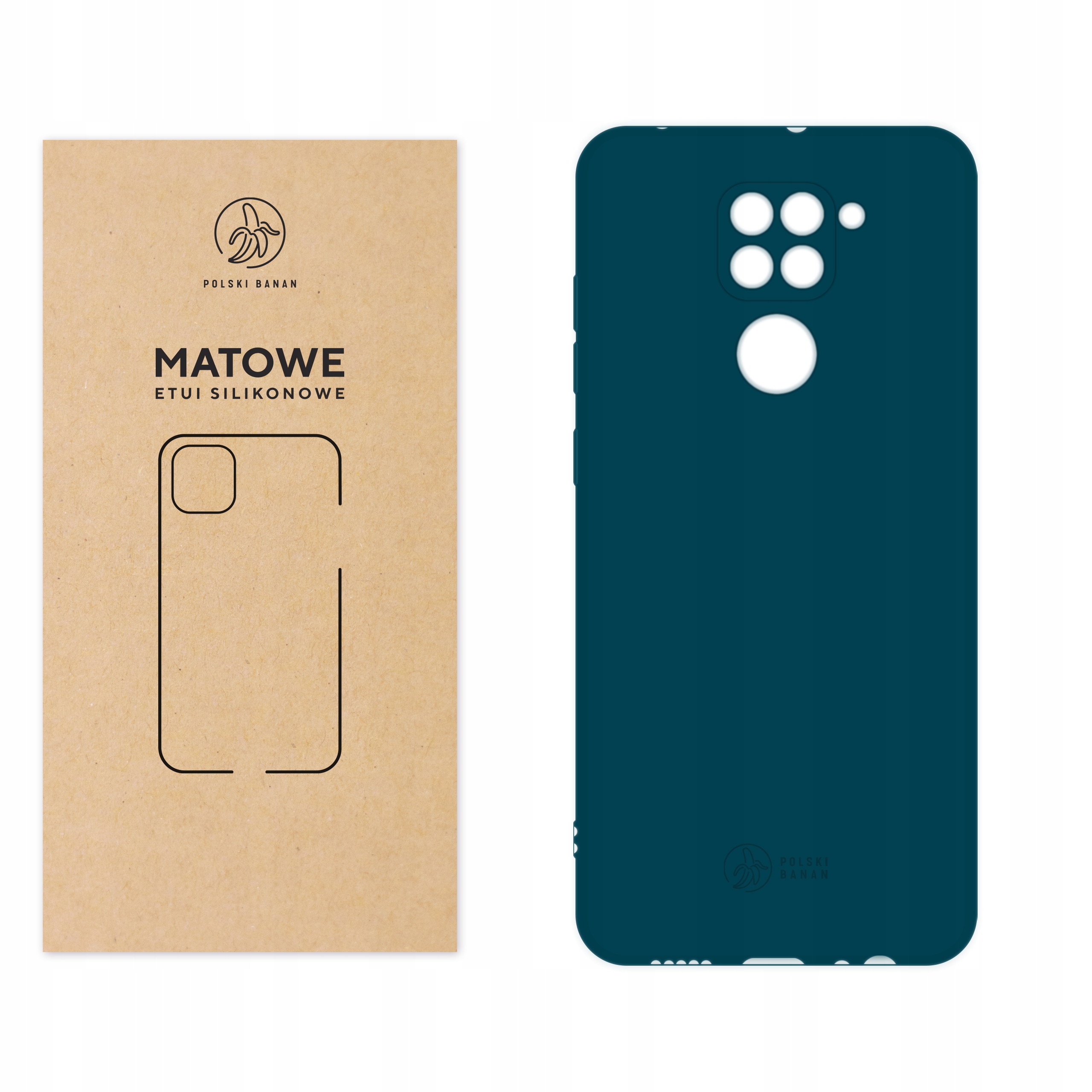 

Etui Matowe do Xiaomi Redmi Note 9 morskie