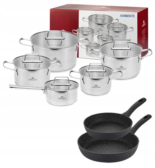 

Gerlach Ambiente Garnki 10 El+ Granitex 20 28 CM