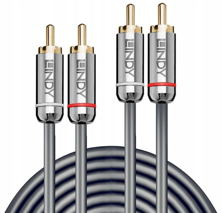 Kabel audio 2xRCA-2xRCA CINCH Stereo Lindy 2m Kod producenta 35346