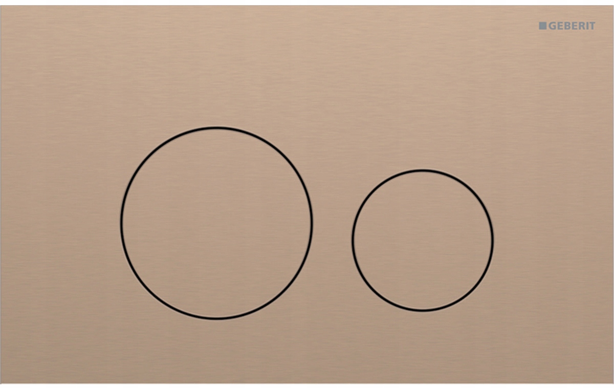 Geberit Splachovacie Tlačidlo SIGMA40, Červené Zlato