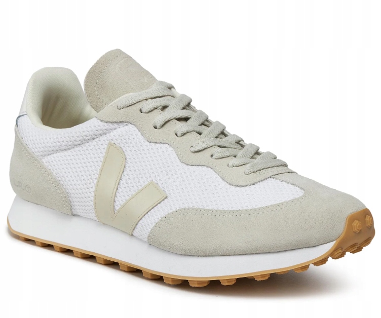 Veja Běžecké Bílé Sportovní Boty Se Síťkou A Semišem, Velikost 38, 1 G