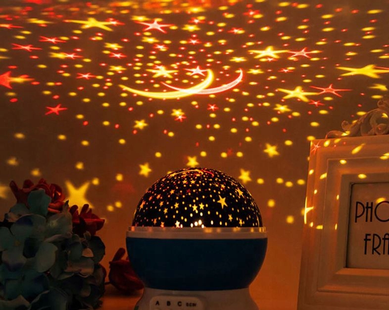 Kolorowy projektor gwiazd lampka nocna Star Master Marka Satis
