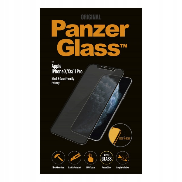 

Szkło PanzerGlass |iphone X/XS/11PRO|PRYWATYZUJĄCE