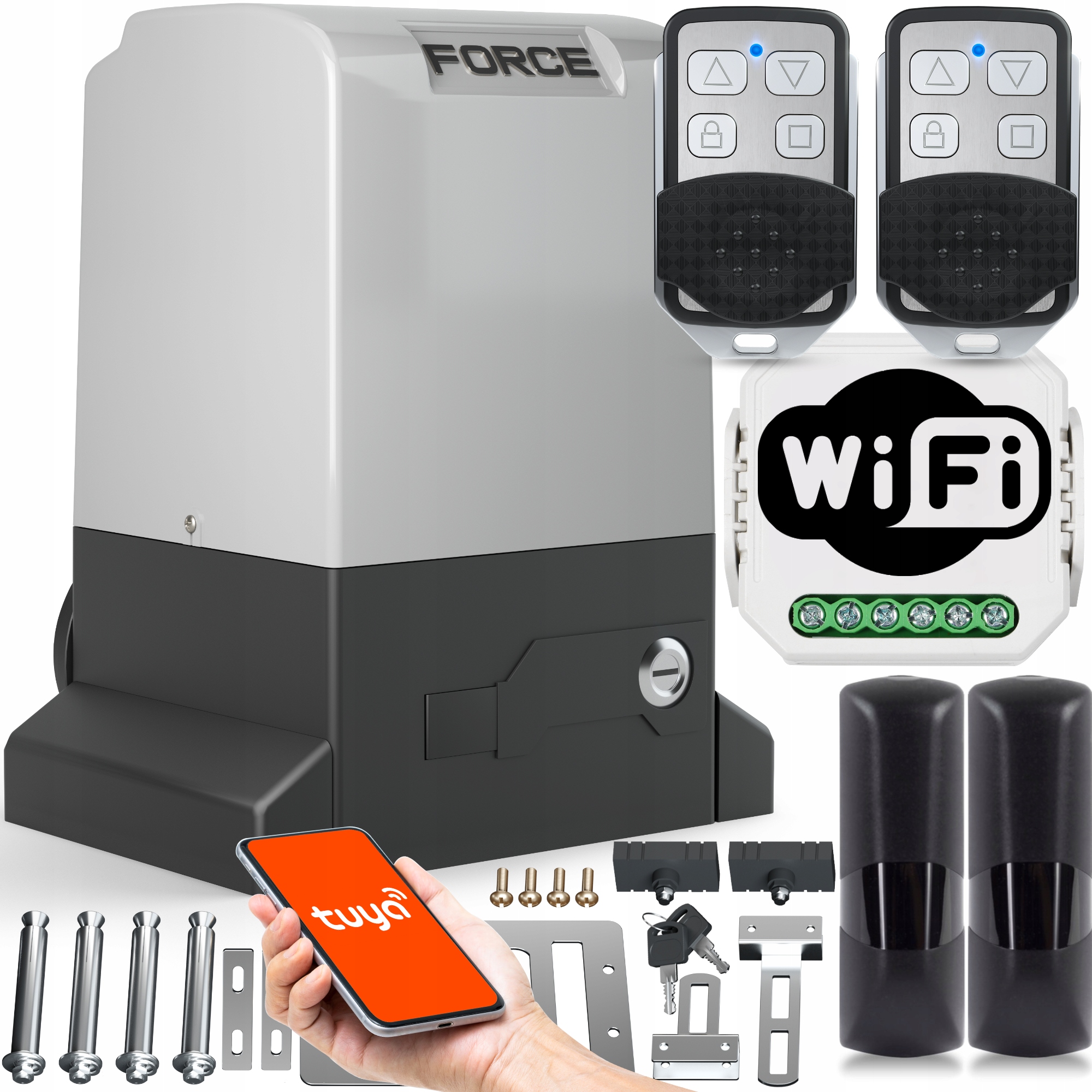 Sada Pro Brány Pohon Force 2000 Kg Wifi 2x Pilot