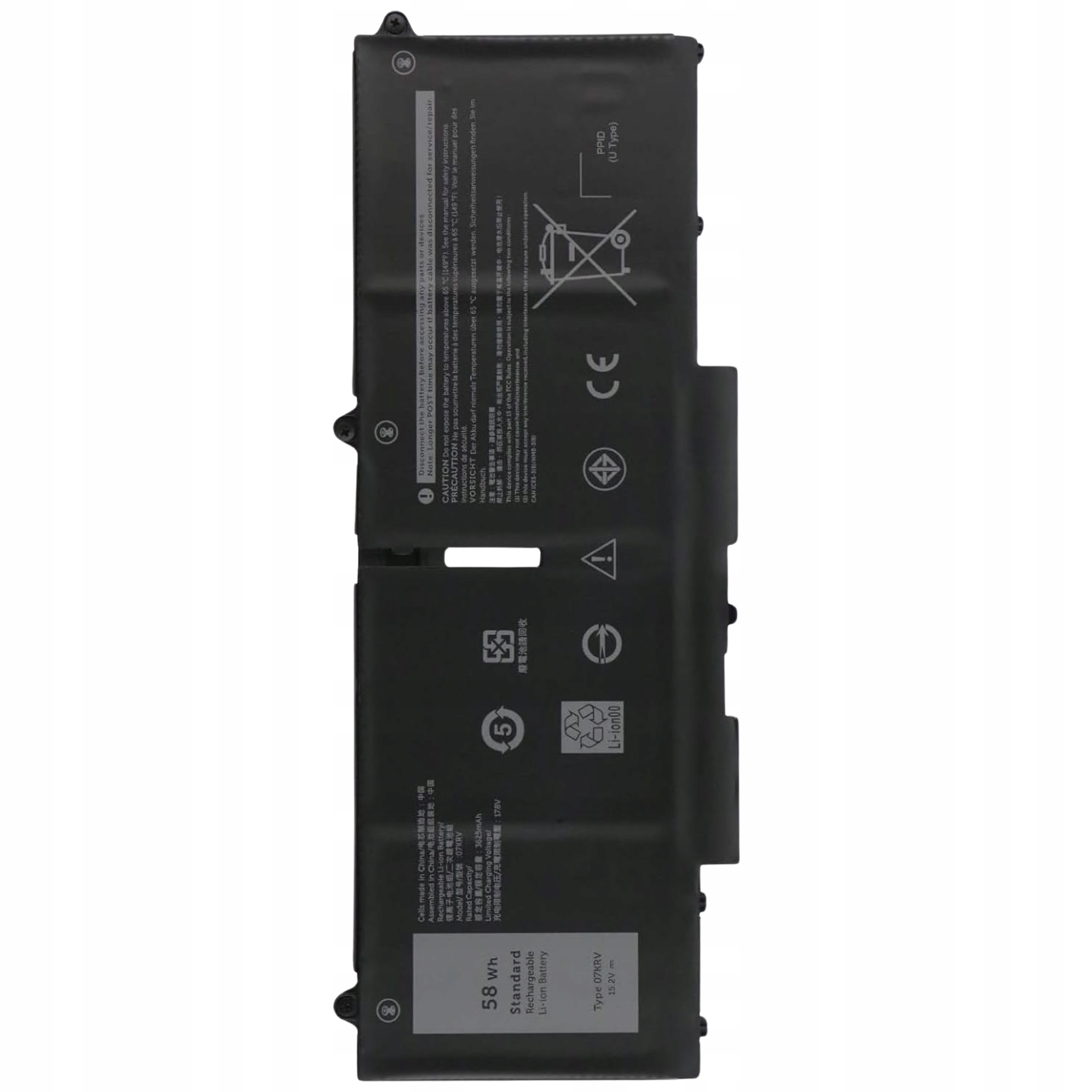 Bateria 07KRV zamiennik do Dell Latitude 5430 5530 Precision 3570 3625mAh