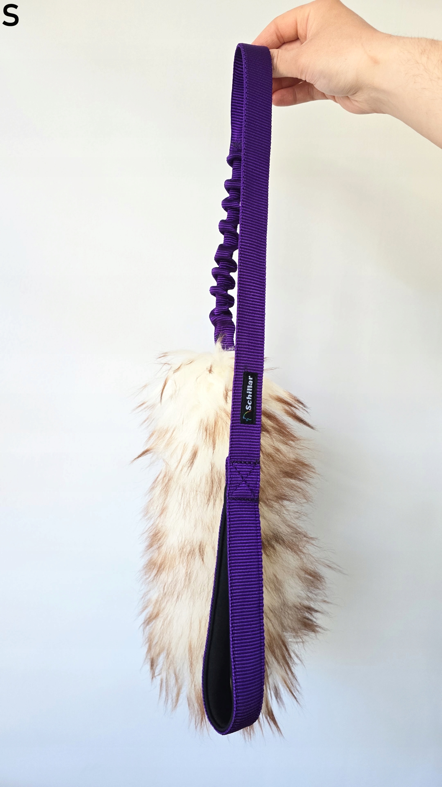 Levně Přetahovadlo hračka z přírodní ovce velikost S pro psa, dlouhý muflon