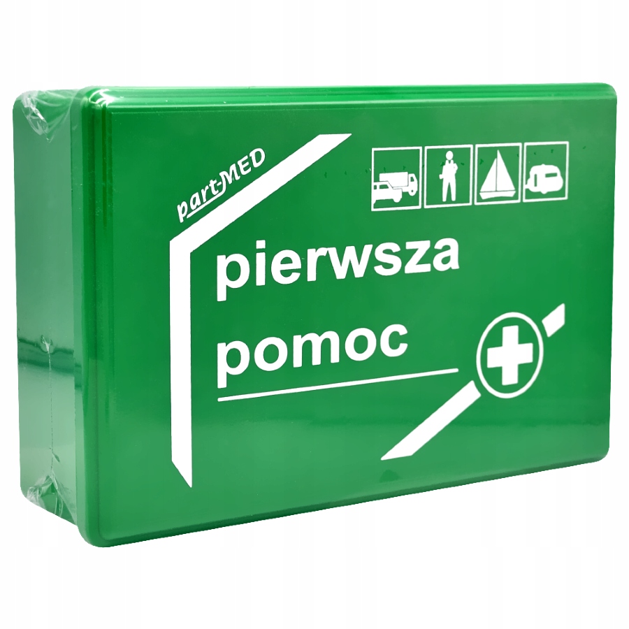 

Apteczka Samochodowa Din 13164 40 element Pudełko