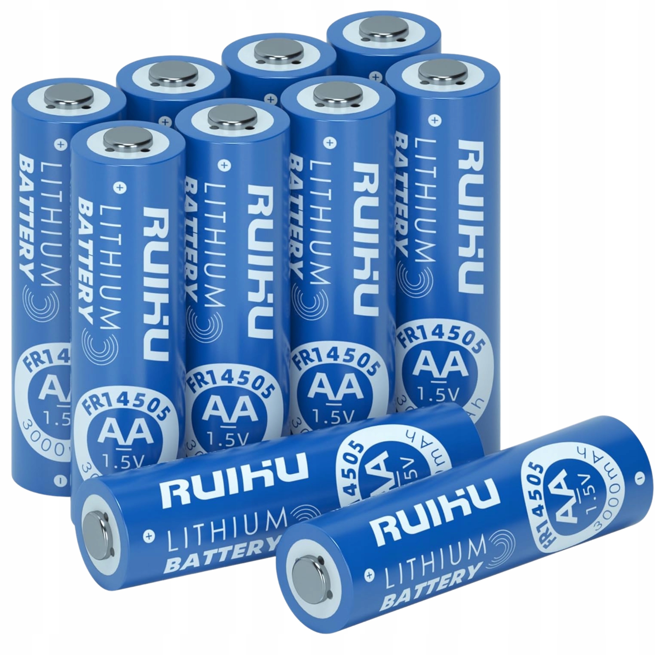 Baterie 3000 mAh Dlouhá životnost 8 ks Ovladače Kamery