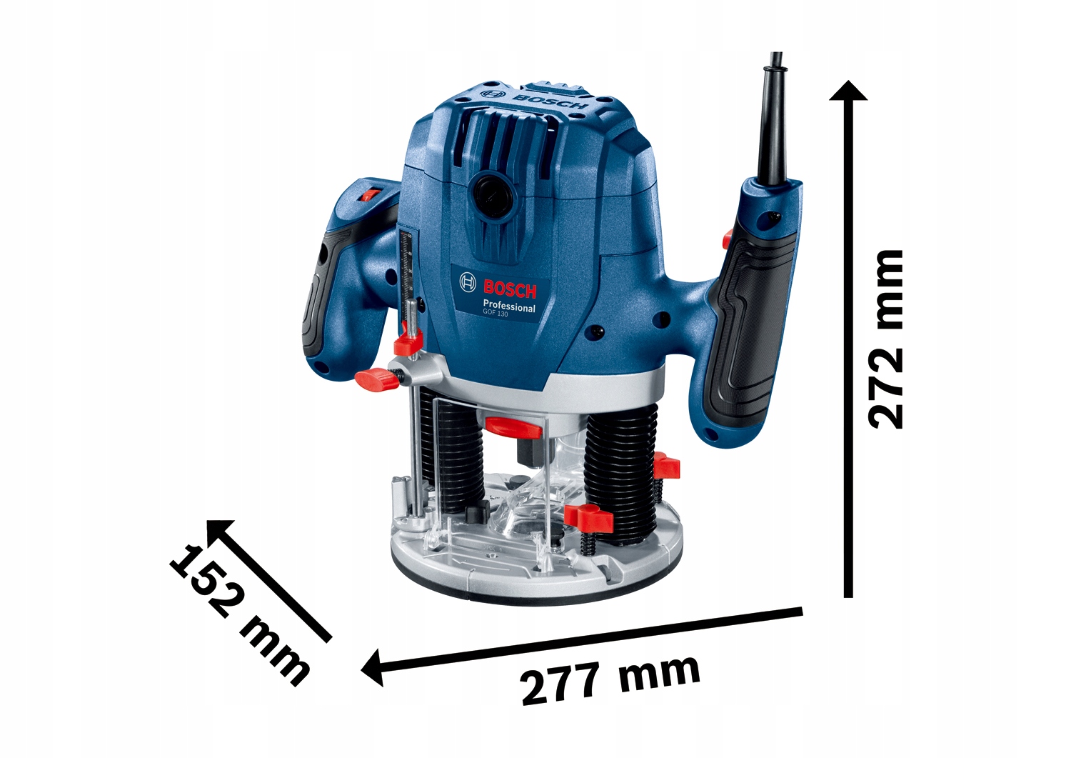 BOSCH GOF 130 FREZARKA GÓRNOWRZECIONOWA 1300 W Kod producenta 06016B7000
