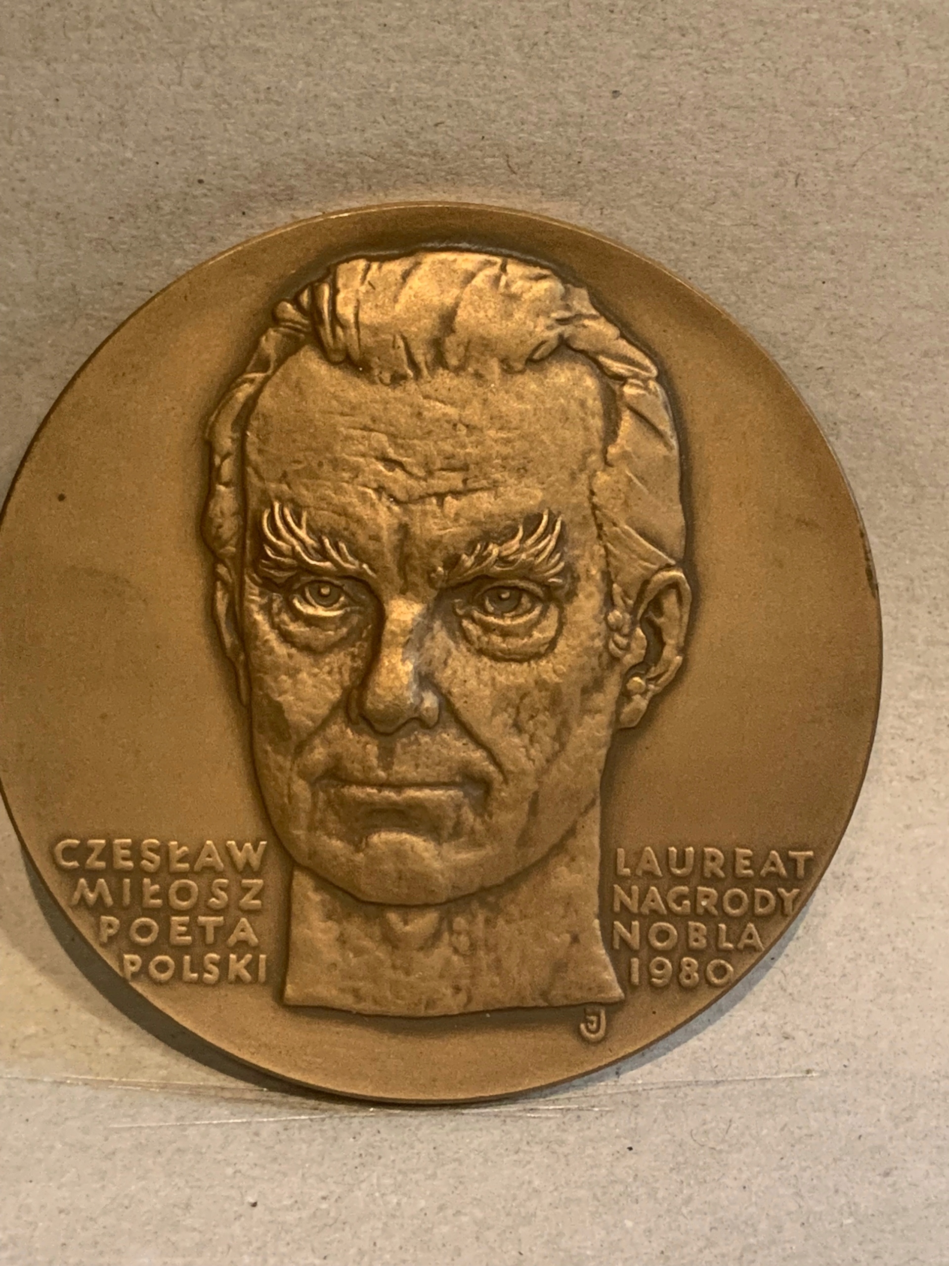 CZESŁAW MIŁOSZ MEDAL/PLAKIETA