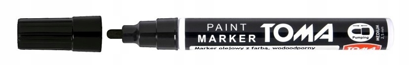 

Marker Olejowy Toma TO-440 Mazak Czarny