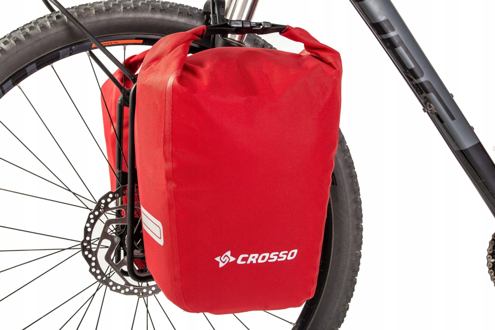 Sakwy Crosso Twist 30 System Crosso Czerwony kolor