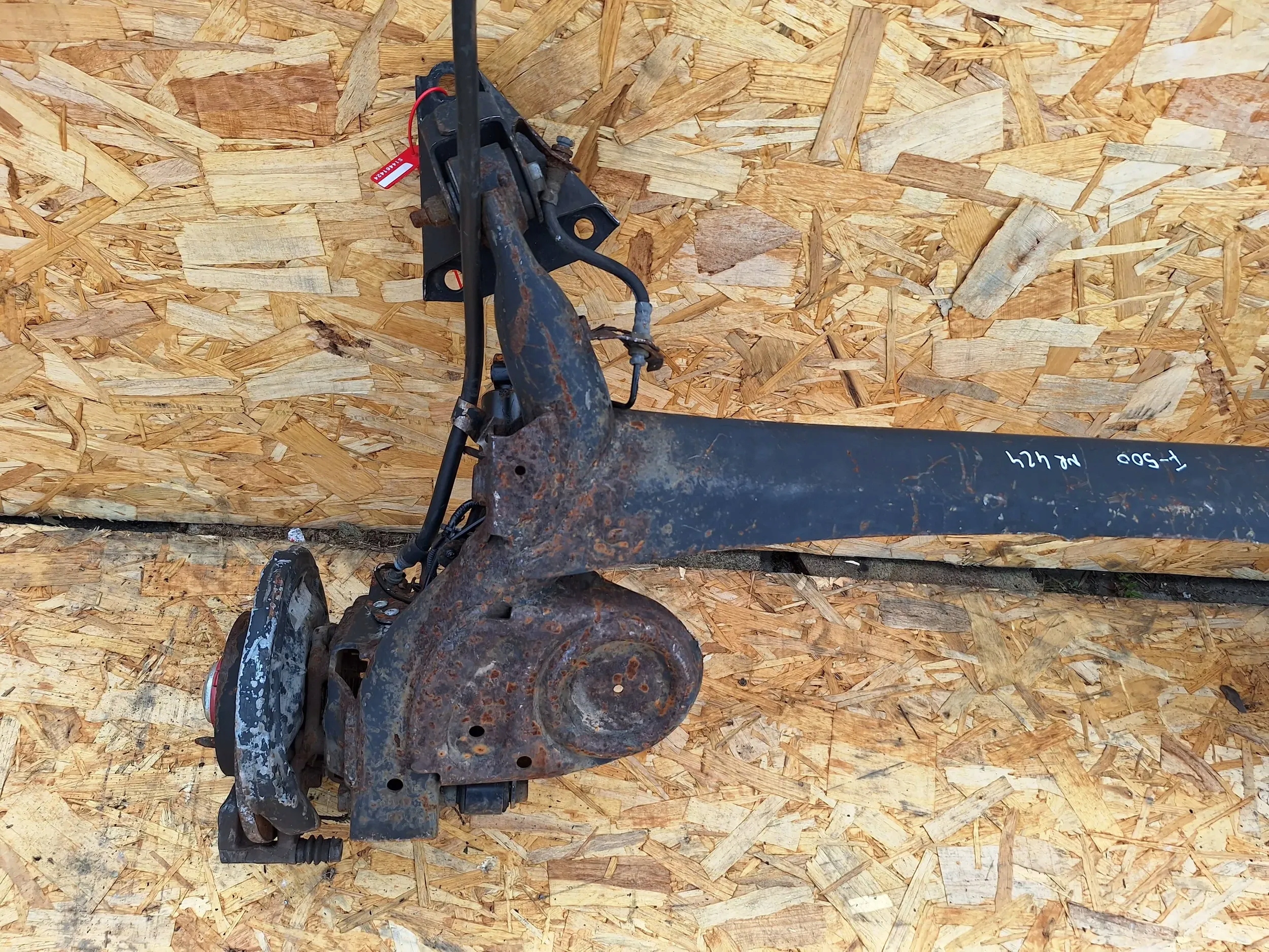 axis rear part Fiat 500 07