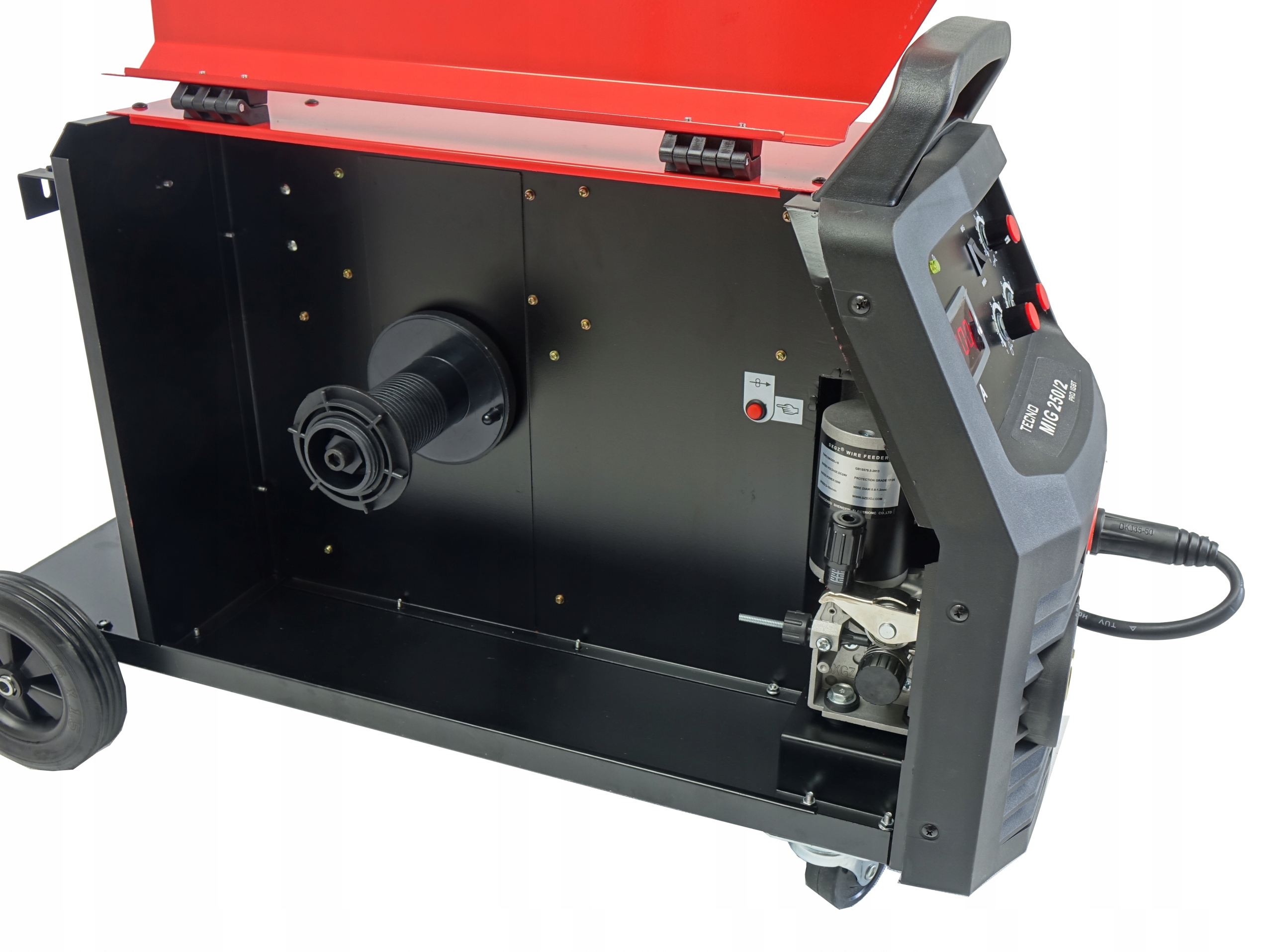 Spawarka MIGOMAT MIG 250 A IGBT MAG MMA 230V 400V Model TECNO MIG 250/2 PRO