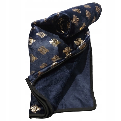 Fleecová Deka s pařeništěm 160/200 Granátová