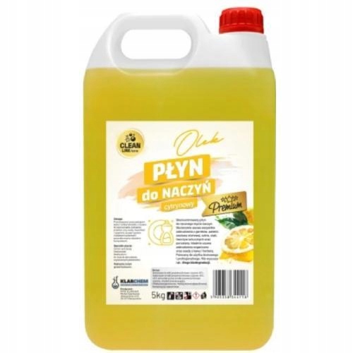 

Klarchem Płyn do naczyń cytrynowy Premium, 5kg
