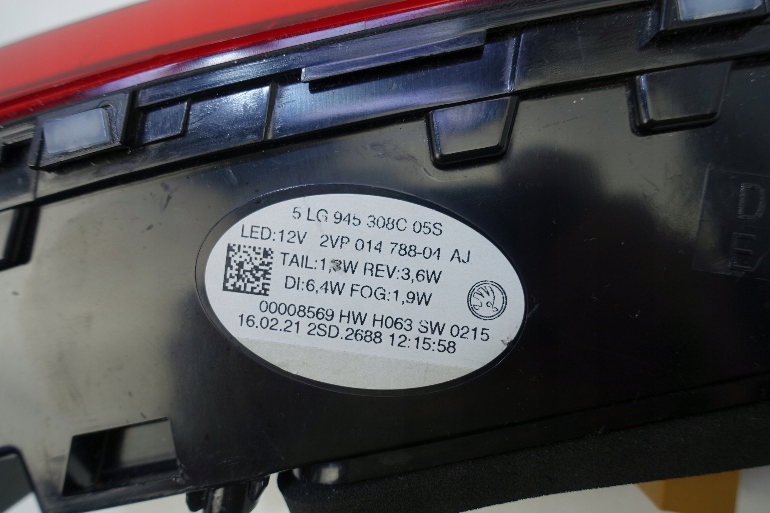light right rear part right rear SKODA ENYAQ 5LG